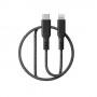 Premium MFI certifield Cable Type C - Lightning (black, 2.2m)