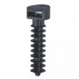 Tie mounting wall plug 8mm Legrand 031955 (black)