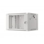 Commutation cabinet 19" wall mounted 6U 600x450x370 (not assembled)