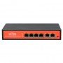 6 ports, 4 PoE ports switch Wi-Tek WI-PS505V