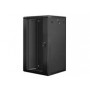 Commutation cabinet 19" freestanding 27U 600x600x1405 (black)