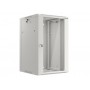 Commutation cabinet 19" freestanding 22U 600x800x1095 (black, disassembled)