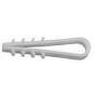Wall plug for cables 10mm (100pcs)