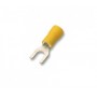 AU terminal insulated plug M5 (6 mm , yellow)