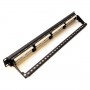 Patch panel 19' 1U UTP 24 ports, 5e cat