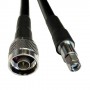 Cable LMR-400, 5m, N-male to RP-SMA-male