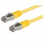 Patch cable (1m, S/FTP, CAT6, yellow)