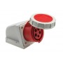 Industrial electric socket Pawbol B.1939 (32A, 5P, 400V, IP67)