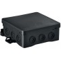 Hermetinė paskirstymo dėžutė Simet NS7 35349107 (juoda, 100x100x40mm, IP54)