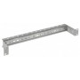Holder for 19'' rack 2U with DIN rail (Recessed, 35mm)
