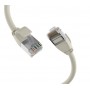 Patch cable (0.15m, UTP, CAT6, gray, industrial)