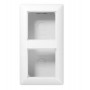 Double cover box JUNG AS AS582AWW (white)