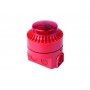 Horing Lih AH-03127BS outdoor siren with low profile mounting pad (24V, 114dB, 14.5mA, with flash)