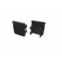 Blind for profile Lumines Y (black, without hole)