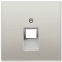 Computer socket finish JUNG ES2969-1UA (stainless steel, 1xRJ45)