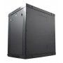 Commutation cabinet 19" 12U 600x450x635 (wall mounted, black, not assembled)