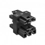 3-way distribution connector Wago 770-607 (black)