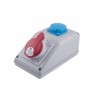 PawBol R-BOX B.165/1S plastic panel with sockets (1x16A/250V)