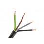  Lietkabelis CYKY 3x4 mm2 black power cable (100 m, monolithic, 450/750V)