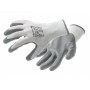 Nitrile coated gloves Hogert HT5K755-10-W (size 10, gray)