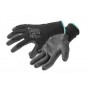Polister coated gloves Hogert JAGST HT5K757-11 (size 11, black)