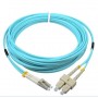 Optical patch cord LC/UPC-SC/UPC (SM 9/125, OM2, LSZH, duplex, 5m)
