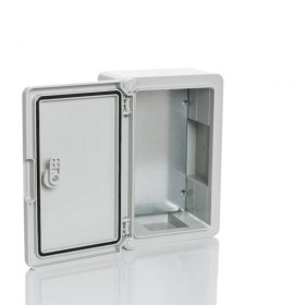Plastic box Plastim PP3008 (600x400x200, gray, IP65, IK08)