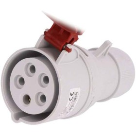 Industrial portable electric socket Pawbol B.1040 (16A, 5P, 400V, IP44)