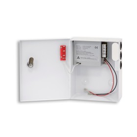 Power supply with housing PowerBubble PBHD1203-01B (3A/12V, with battery charging)
