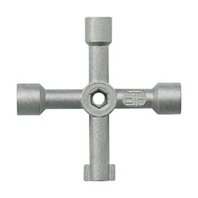 Universal key for panels Legrand 036842 (8, 6 square heads, 8 triangular heads)