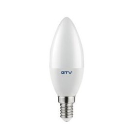 LED light bulb matte bubble GTV LD-SMDC37-80 (8w, E14, 3000K)