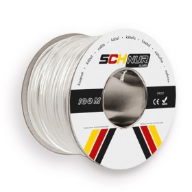 6 Core Tinned Copper Cable White 100m SCHNUR (Tinned)