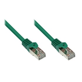 Patch cable (1m, SF/UTP, CAT5e, žalias)