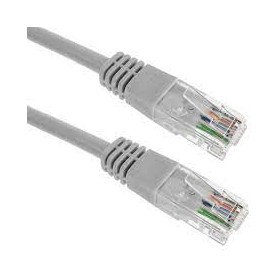 Patch cable (0.5m, UTP, CAT5e, LSHZ, gray)