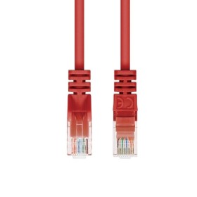 Patch cable (1m, UTP, CAT6, red)